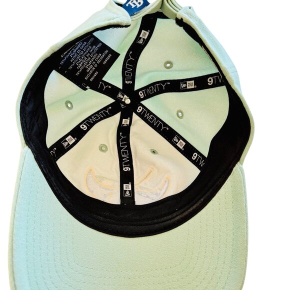 Tampa Bay Rays Embroidered Mint Green Adjustable Hat Baseball Cap - Picture 7 of 9